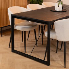 Eettafel Britt Black