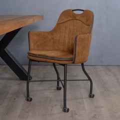 Stoere Eetkamerstoel Floria