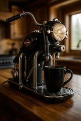 Motorbike Espresso Machine – Custom Café Racer Edition