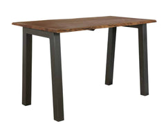 Bar Table Babs 147 – Solid Acacia Wood with U-Frame